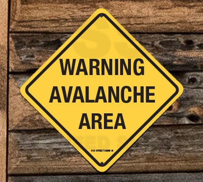 AA278 Avalanche Area - Seaweed Surf Sign Co