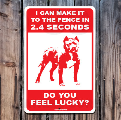 8AA909 (Small) Pit Bull - Seaweed Surf Sign Co