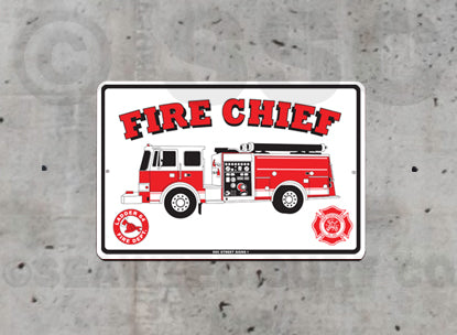 AA27 Fire Chief - Seaweed Surf Sign Co