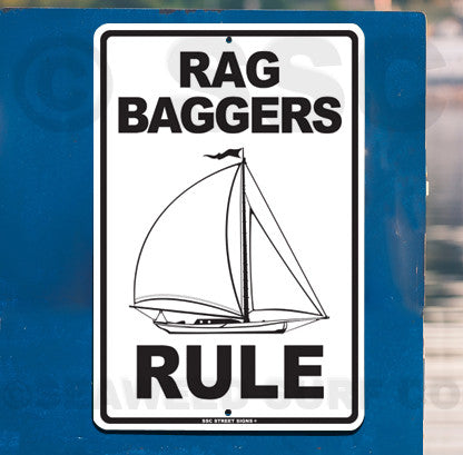 AA8 Rag Baggers Rule - Seaweed Surf Sign Co