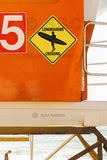 SF8 Longboarder Crossing - Seaweed Surf Sign Co