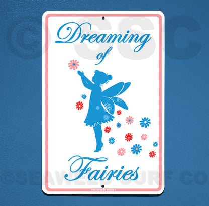 8AA10 (Small) Dreaming of Fairies - Seaweed Surf Sign Co