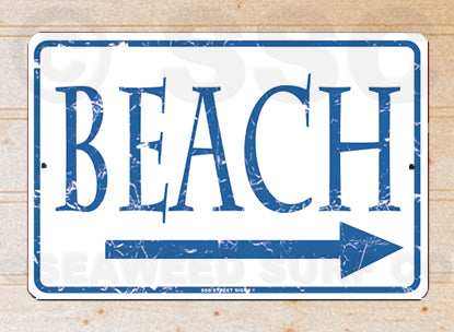 8AA206 (Small) Beach - Seaweed Surf Sign Co