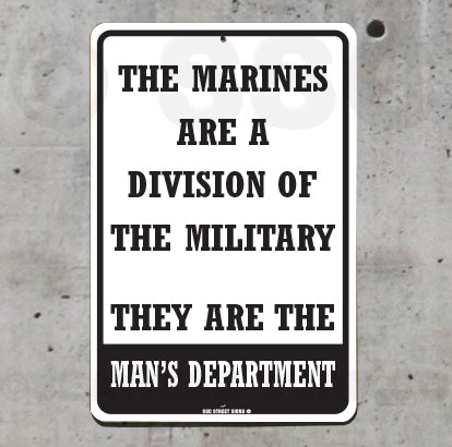 AA437 Marines - Man's Department