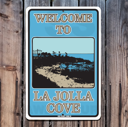 8AA773 (Small) La Jolla Cove - Seaweed Surf Sign Co