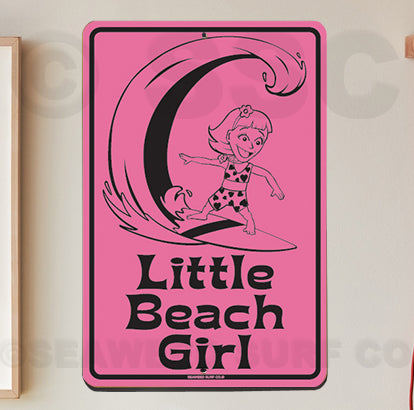 AA81 Little Beach Girl