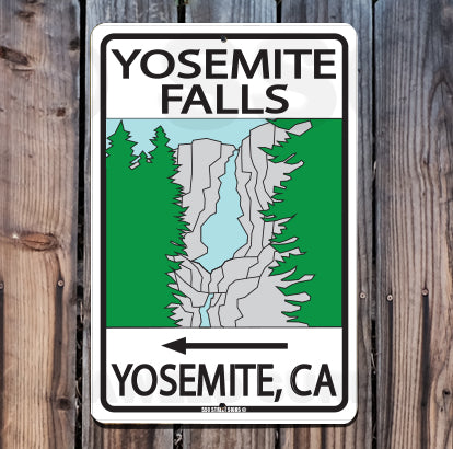 8AA850 (Small) Yosemite Falls - Seaweed Surf Sign Co