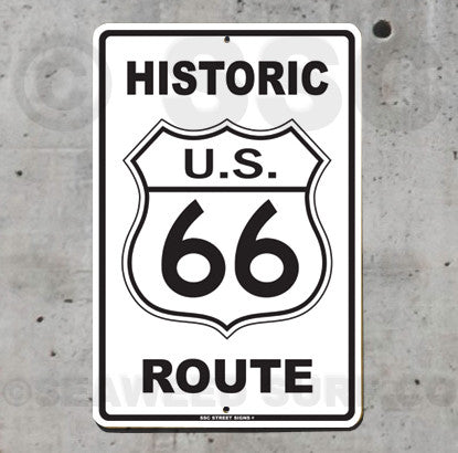 AA20 Historic Route 66 - Seaweed Surf Sign Co
