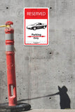 AA94 Corvette Parking Only - Seaweed Surf Sign Co