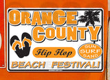 SF87 Orange County Flip Flop - Seaweed Surf Sign Co
