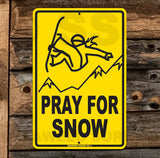 SN5 Pray for Snow girl - Seaweed Surf Sign Co